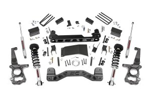 Ford F-150 Suspension Lift Kit - Front + Rear - Rough Country - 4 Inch Lift Kit | N3 Struts - '15-'20 Ford F-150 Suspension Lift Kit - Front + Rear - Rough Country - 4 Inch Lift Kit | N3 Struts - '15-'20
